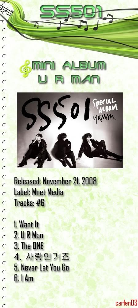 SS501 Albums