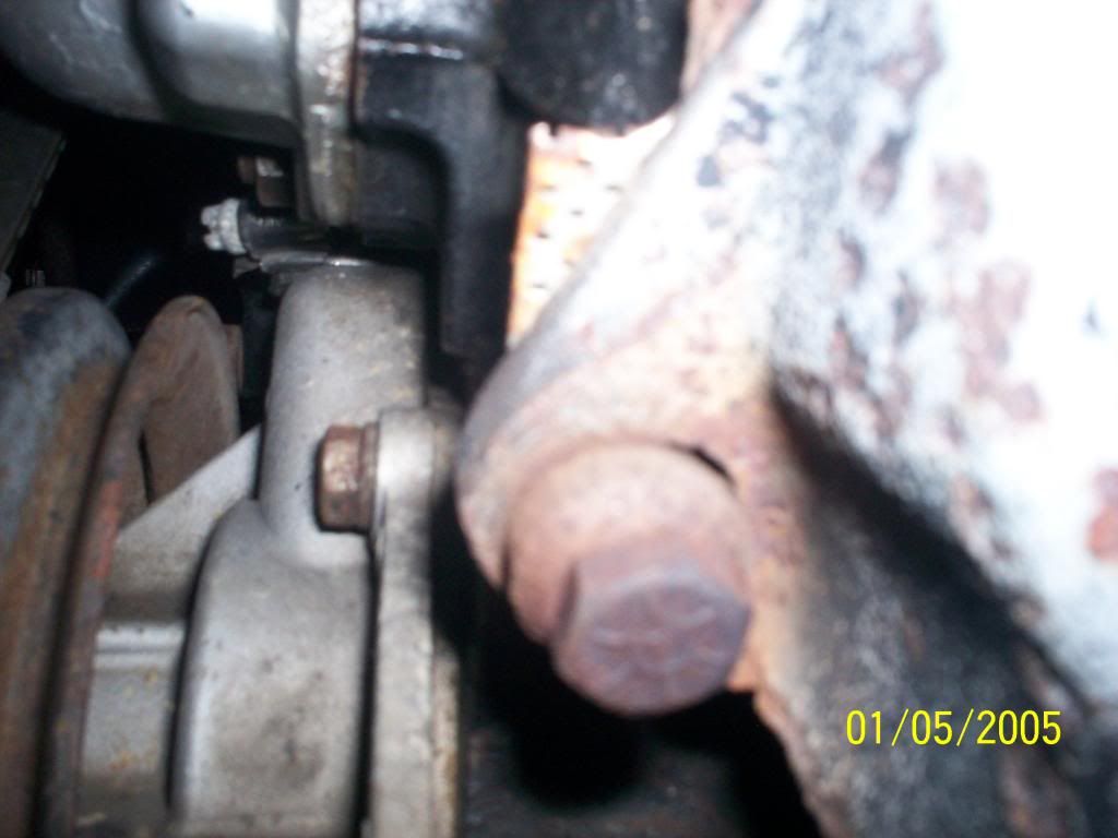 Strong exhaust smell in cab on downshift, plus noise upon startup