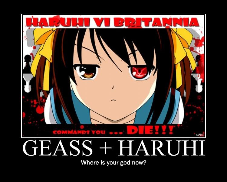 Haruhi and geass Pictures, Images and Photos