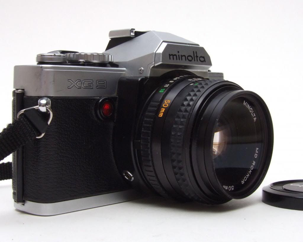 Minolta XG9 35mm SLR Film Camera with 50mm f/1.7 Rokkor Lens eBay