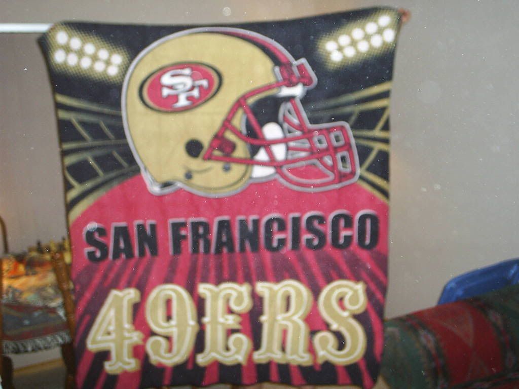 49er's blanket