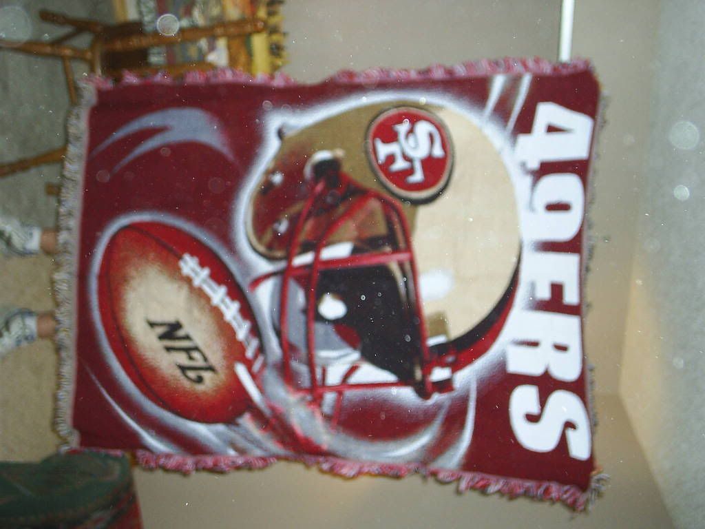 49er's blanket