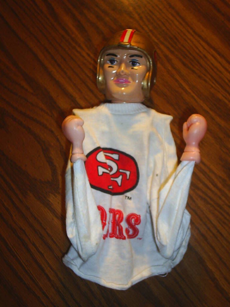 49er's Boxing puppet