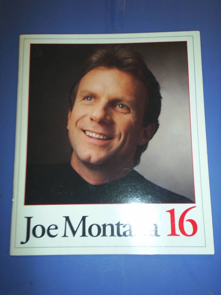 Joe Montanna #16 book