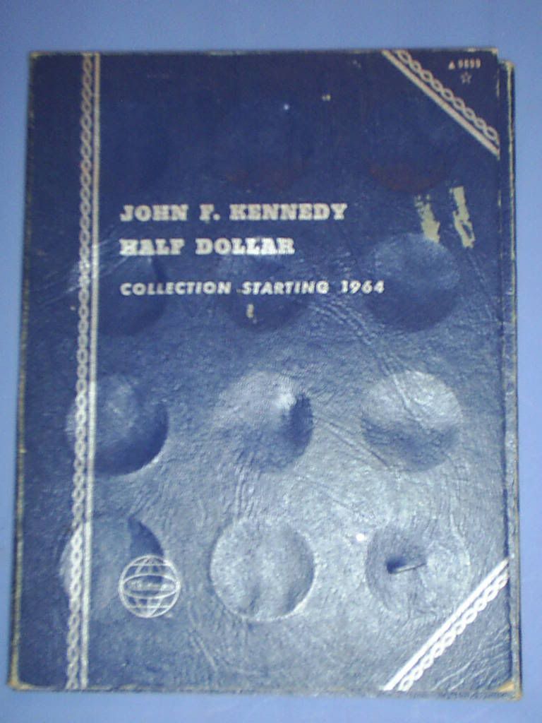 JFK Half Dollar Collection Display