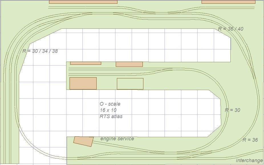 In N-scale some thing like the next one is possible. It is a HO design 