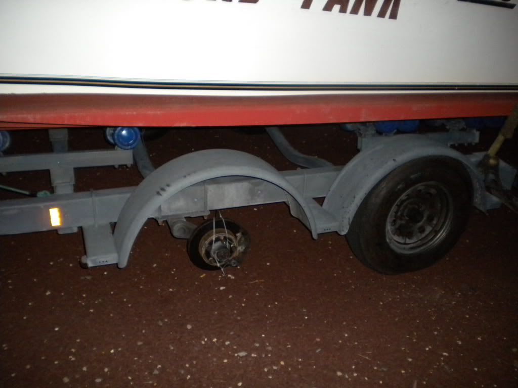 Broken Trailer Axle Hub Any Thoughts?