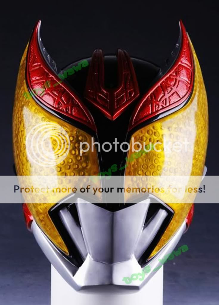 K60 Painted Kamen Rider Blade Wild Chalice Rusin Helmet  