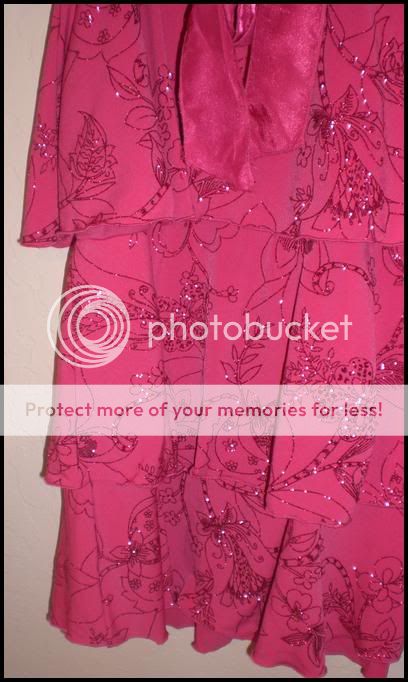 Sparkly Pink Dress Stretch Girls 16 NEW NWT Speechless  