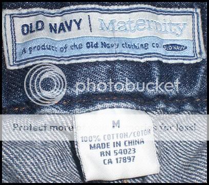 Womens Maternity Blue Jeans Medium Pregnancy Old Navy  