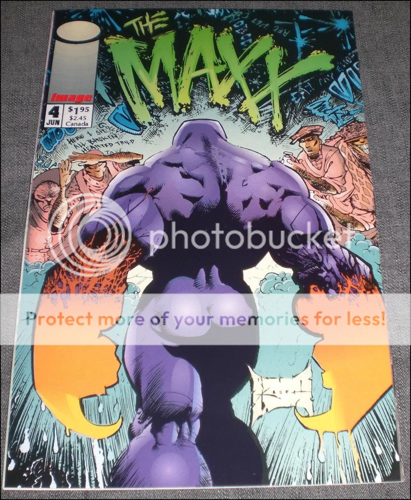 The Wizard Presents The MAXX Comic Signed Certificate Authenticity 