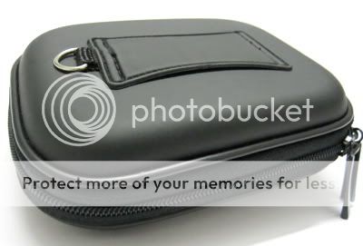 Brand New Digital Camera Hard Case Comes with Neck Strap Black 