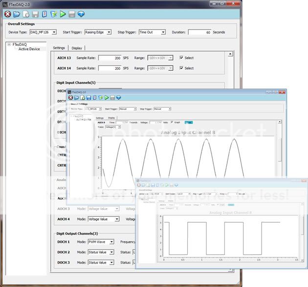 MULTIFUNCTION USB DAQ MF126 DATA ACQUISITION 18 AIO  