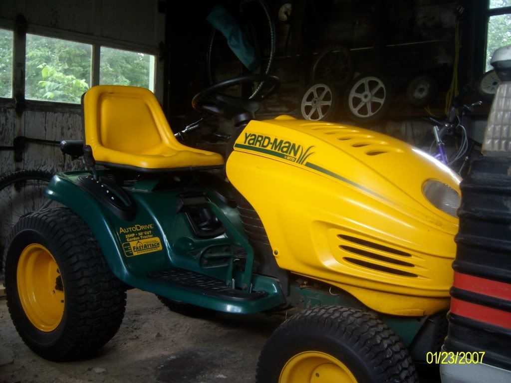 25 HP Yardman Garden Tractor Photo by loralie66 | Photobucket